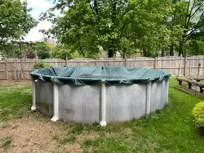 Before: Above Ground Pool